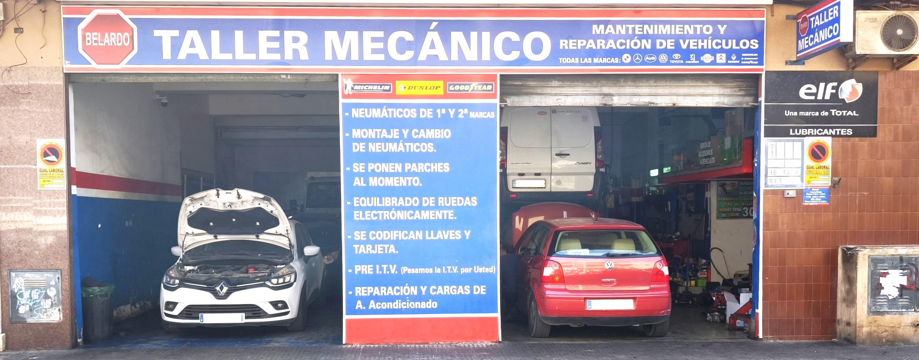 Taller mecánico profesional