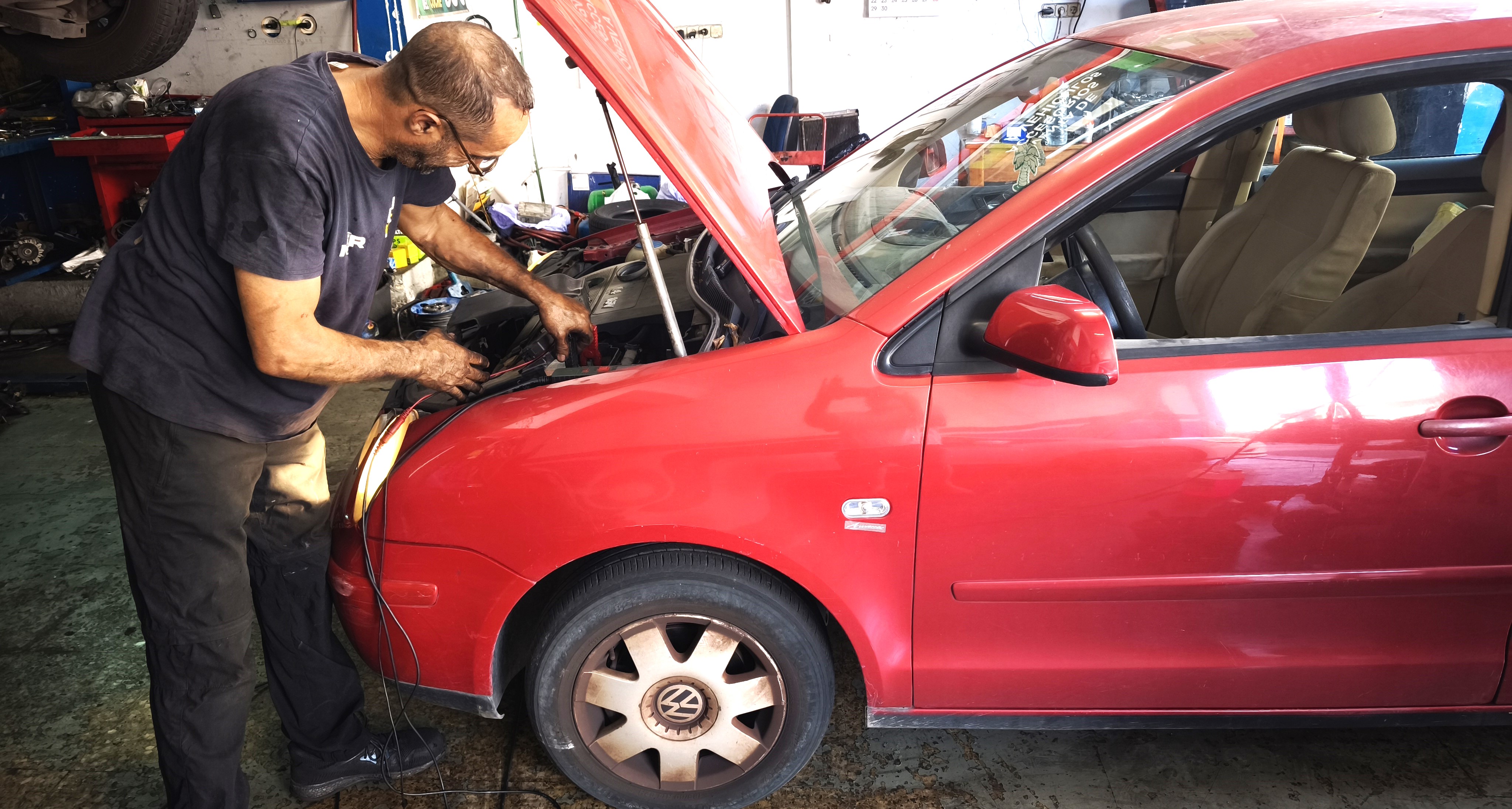 Reparación de motor